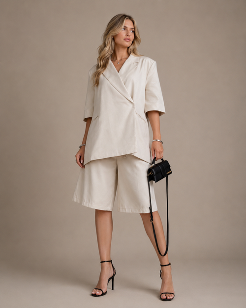 Blazer Oversize Ecru