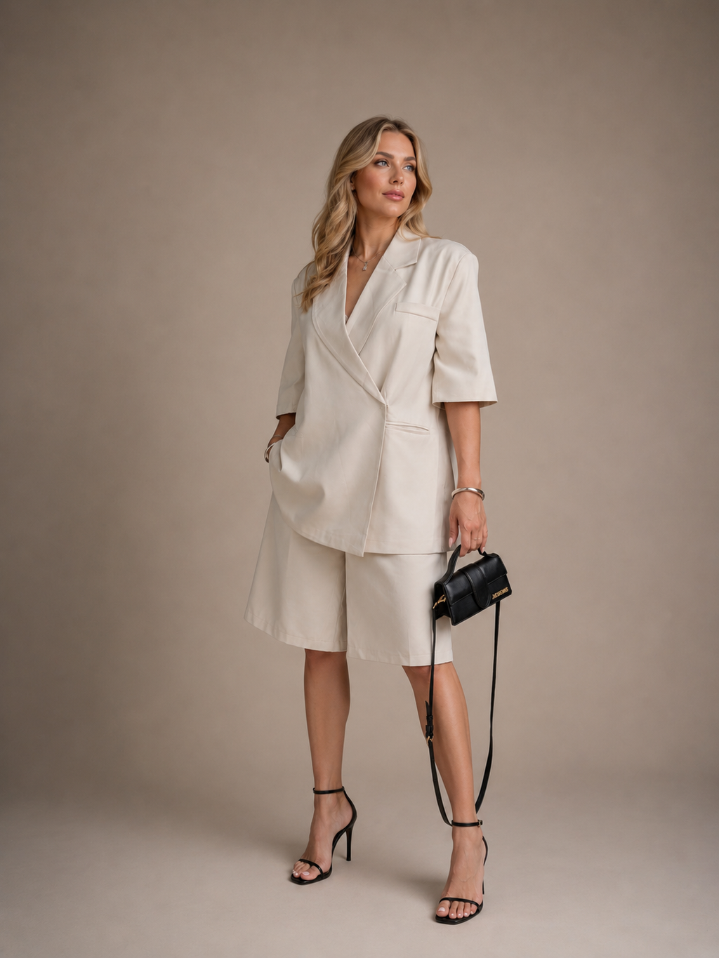 Blazer Oversize Ecru
