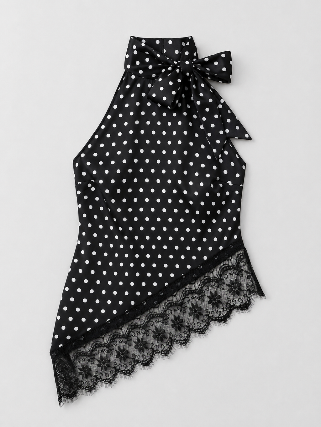 Top Asymétrique à Pois