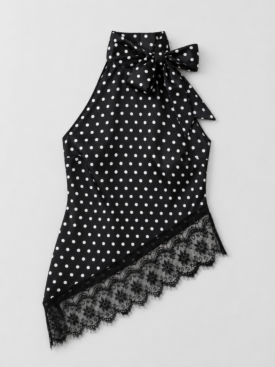 Top Asymétrique à Pois