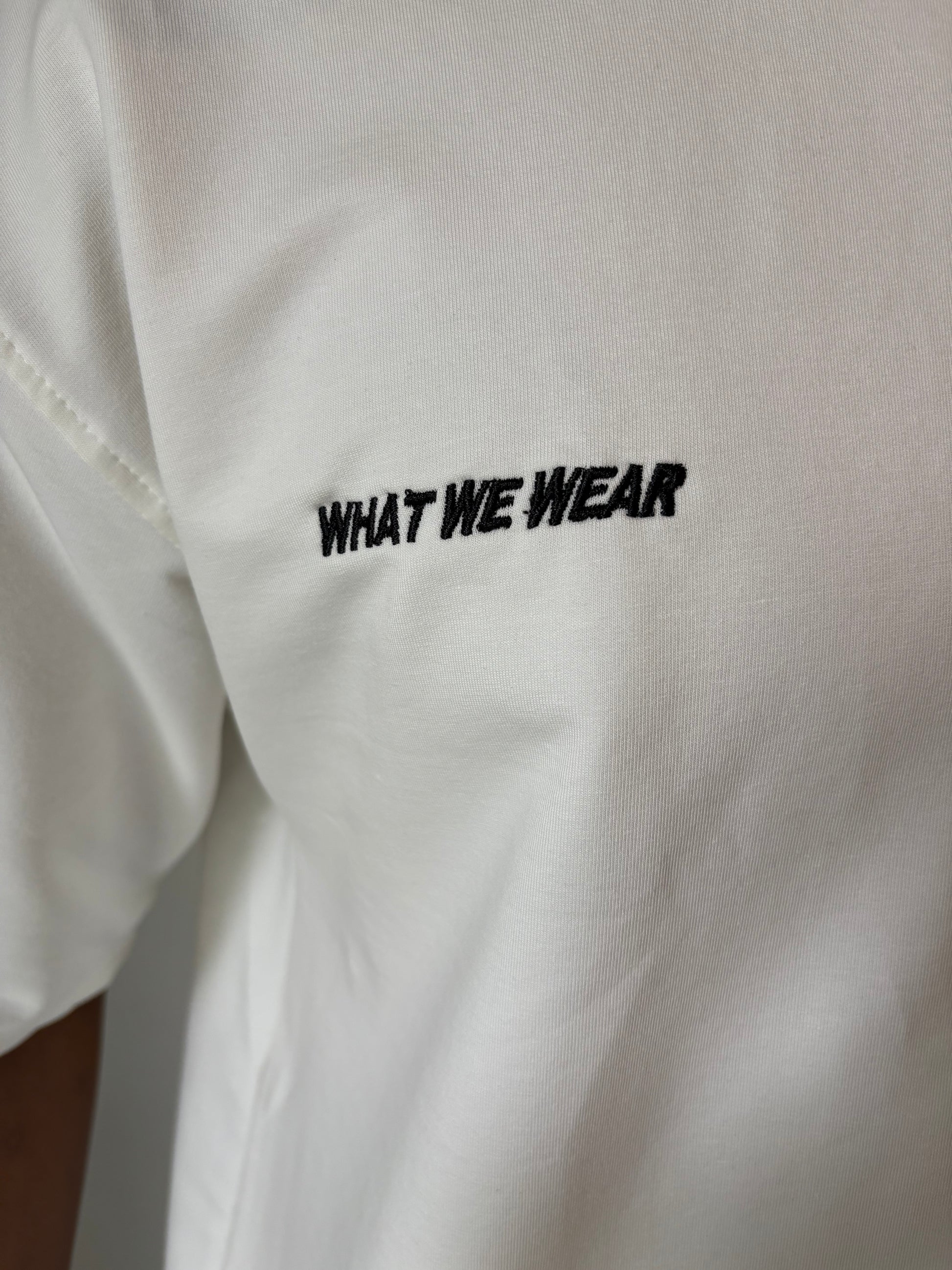 T-shirt Homme Oversize  Etoile-Blanc Pur