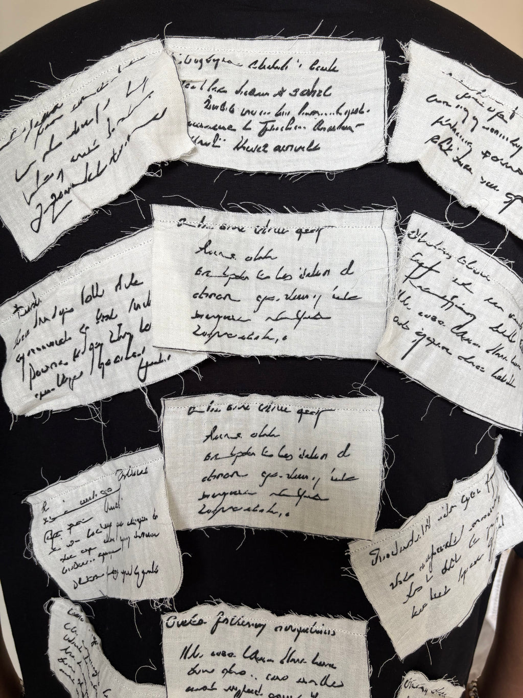 T-shirt “Write the Name” Noir - Édition Limitée