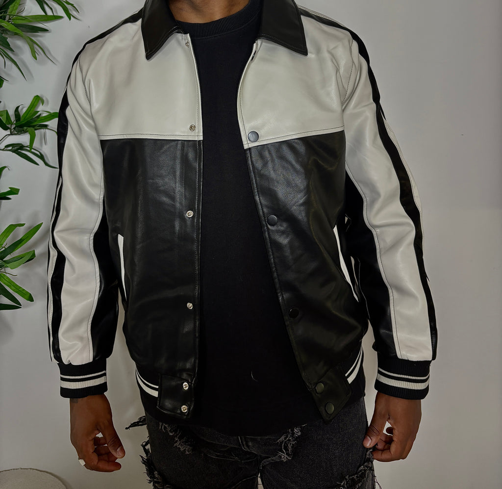 Veste Bicolore Street-Chic