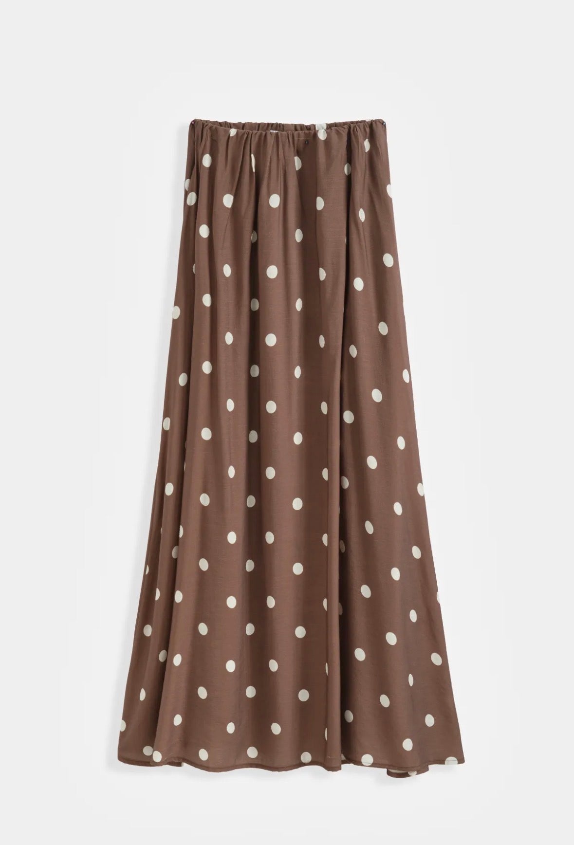 Ensemble Top Jupe longue à Pois